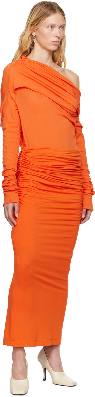 Sukňa Entire Studios Entire Studios Surge Maxi Skirt Oranžová | ESW-S25-7011-KO, 3