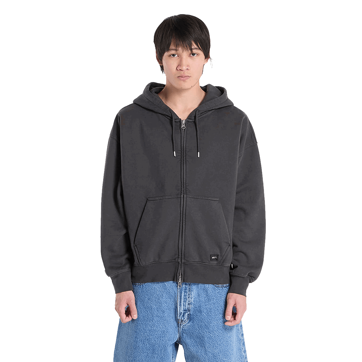 Mikina Vans Vans Caldrone Zip Hoodie Čierna | VN0007P9EN9, 0
