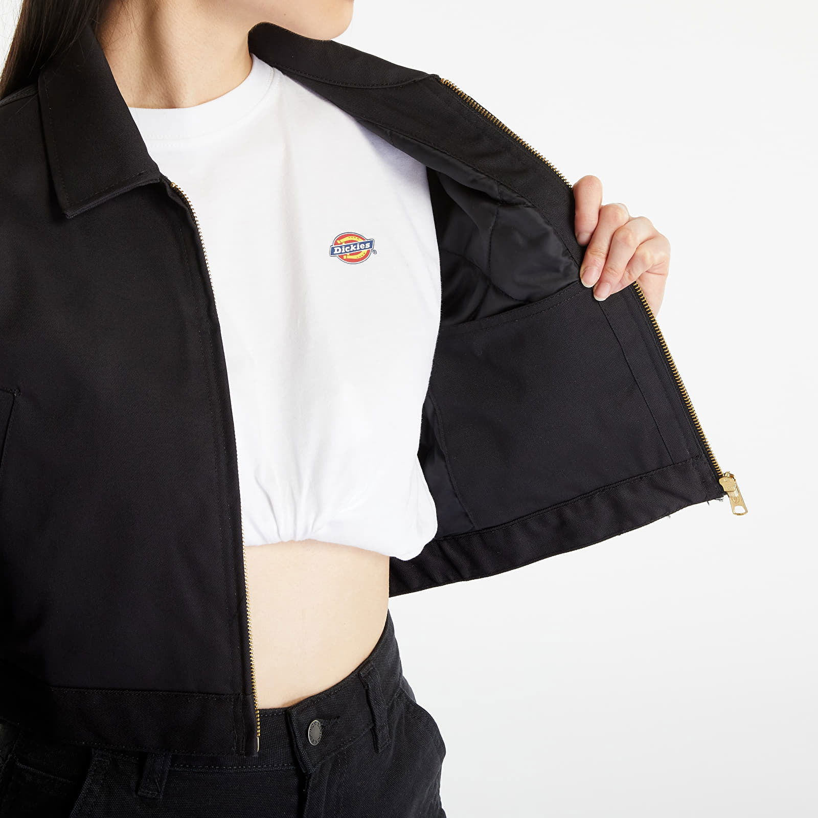 Lined Eisenhower Cropped Rec Jacket