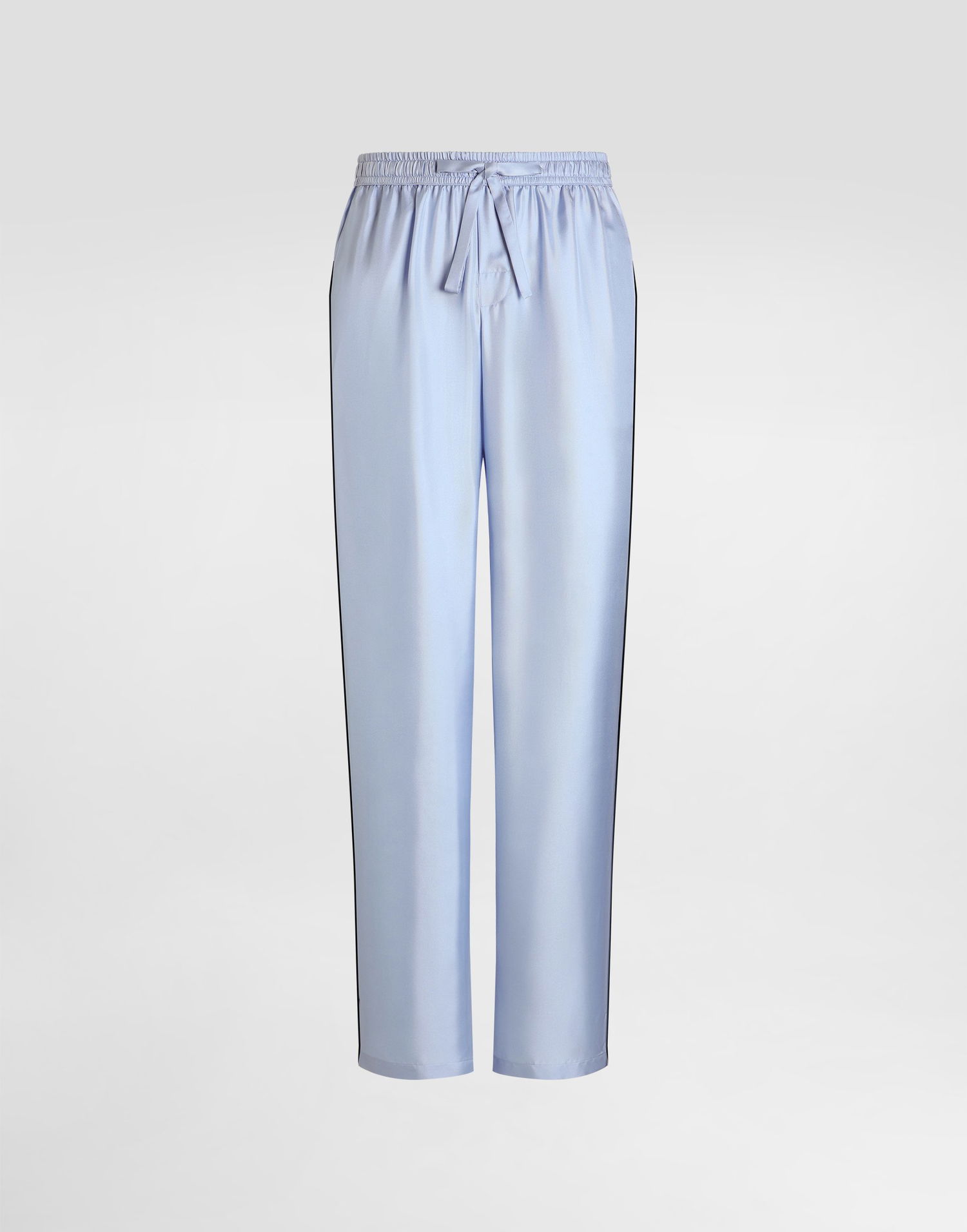 Nohavice Dolce & Gabbana Dolce & Gabbana Silk Twill Trousers Modrá | GVRMAZFU10SB1581, 0