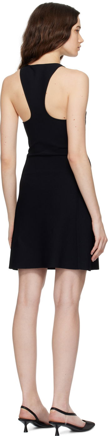 Šaty Stella McCartney Compact Minidress Čierna | 6K0610S2076, 2