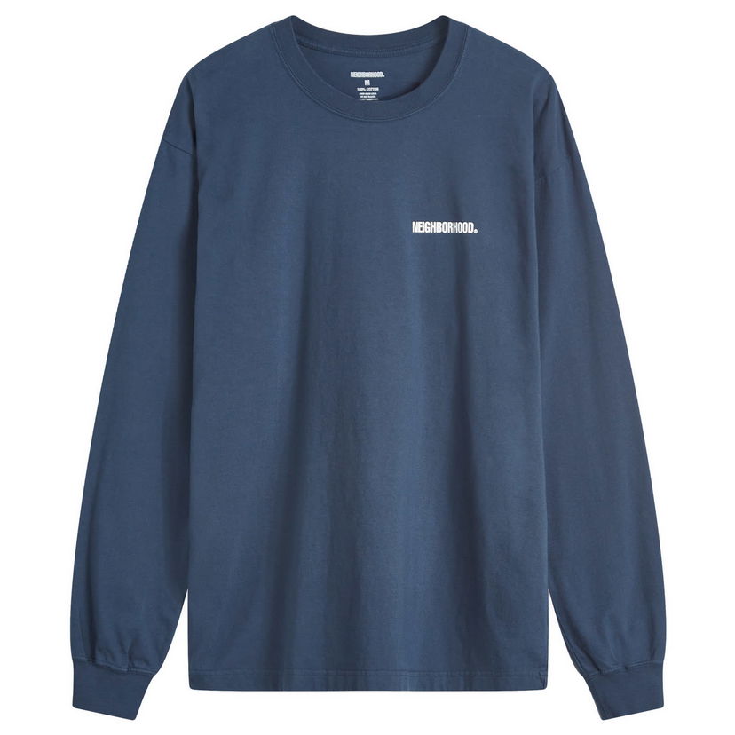 Tričko Neighborhood Long Sleeve T-Shirt Navy Navy | 242PCNH-LT01-NVY