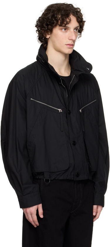 Bunda LEMAIRE Lemaire Parachute Jacket Čierna | OW1115 LF1371, 1