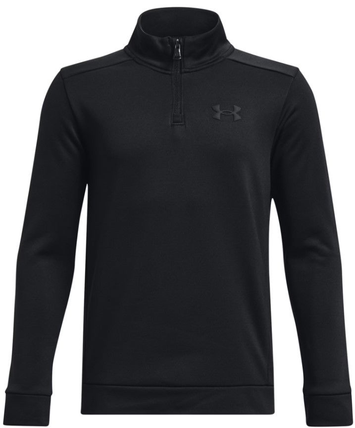 Mikina Under Armour Armour Fleece 1/4 Zip Top Čierna | 1373559-713, 0