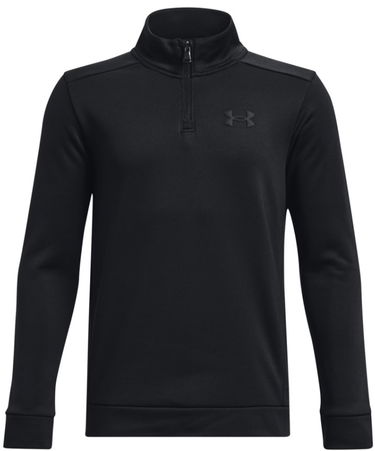 Mikina Under Armour Armour Fleece 1/4 Zip Top Čierna | 1373559-713, 0