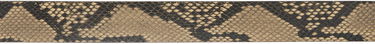 Opasok Dries Van Noten Dries Van Noten Snakeskin Leather Belt Béžová | 251-021403-397, 1