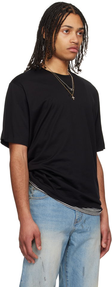 Tričko Dolce & Gabbana Dolce&Gabbana Logo Embroidery T-Shirt Čierna | G8PN9ZG7O4E, 1