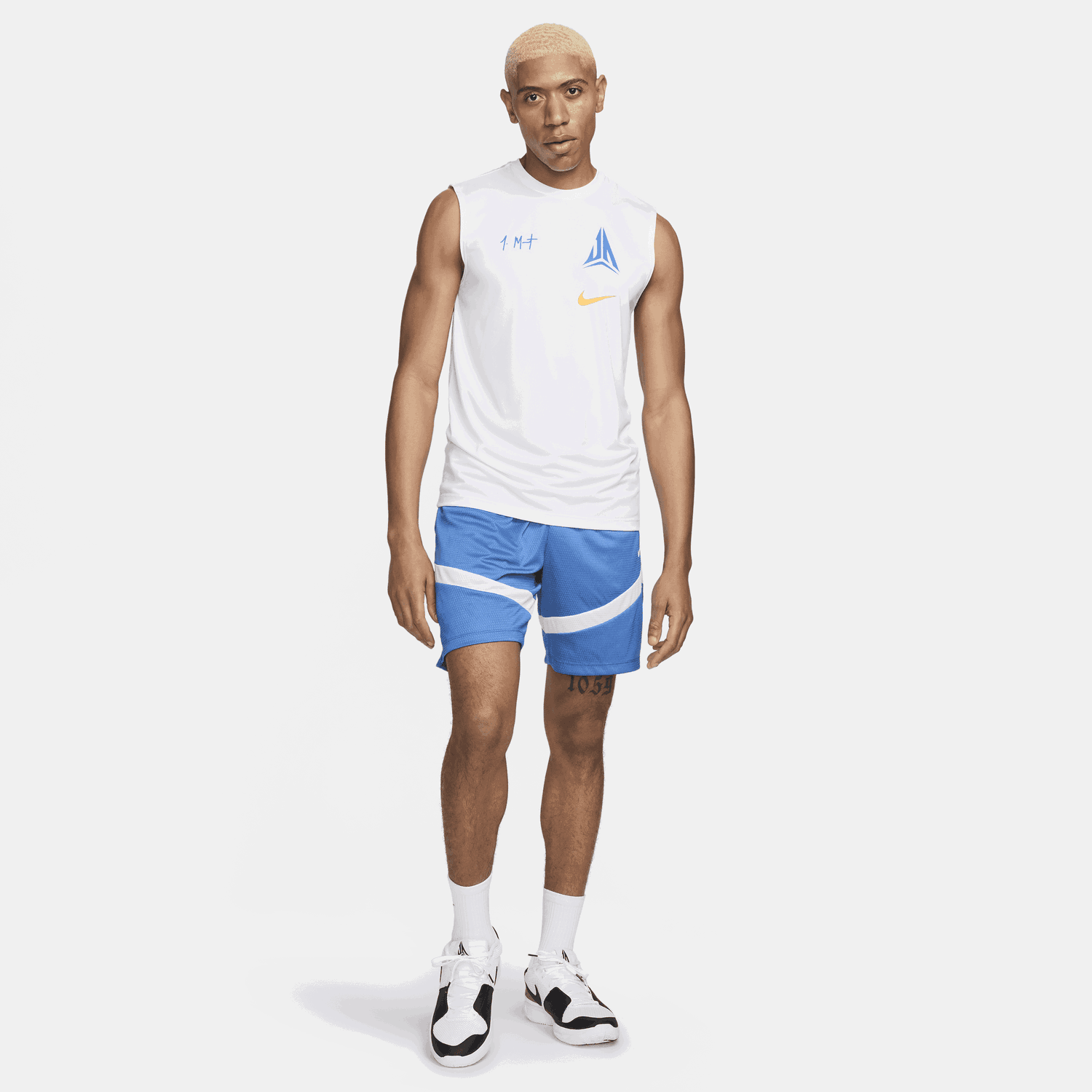 Tielko Nike Ja Dri-FIT Biela | FV8400-100, 1