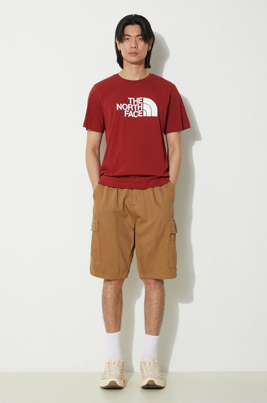 Tričko The North Face T-Shirt Easy Tee Print Červená | NF0A87N5POJ1, 1