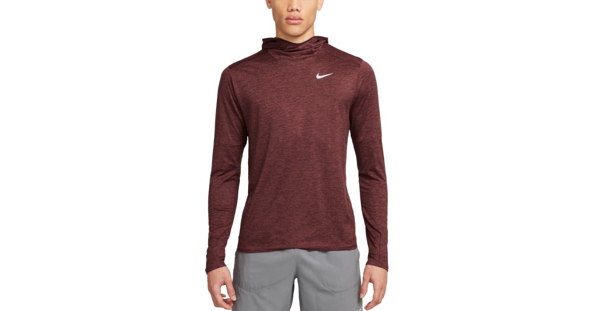 Mikina Nike Dri-FIT Element Vínová | fb8571-681, 1
