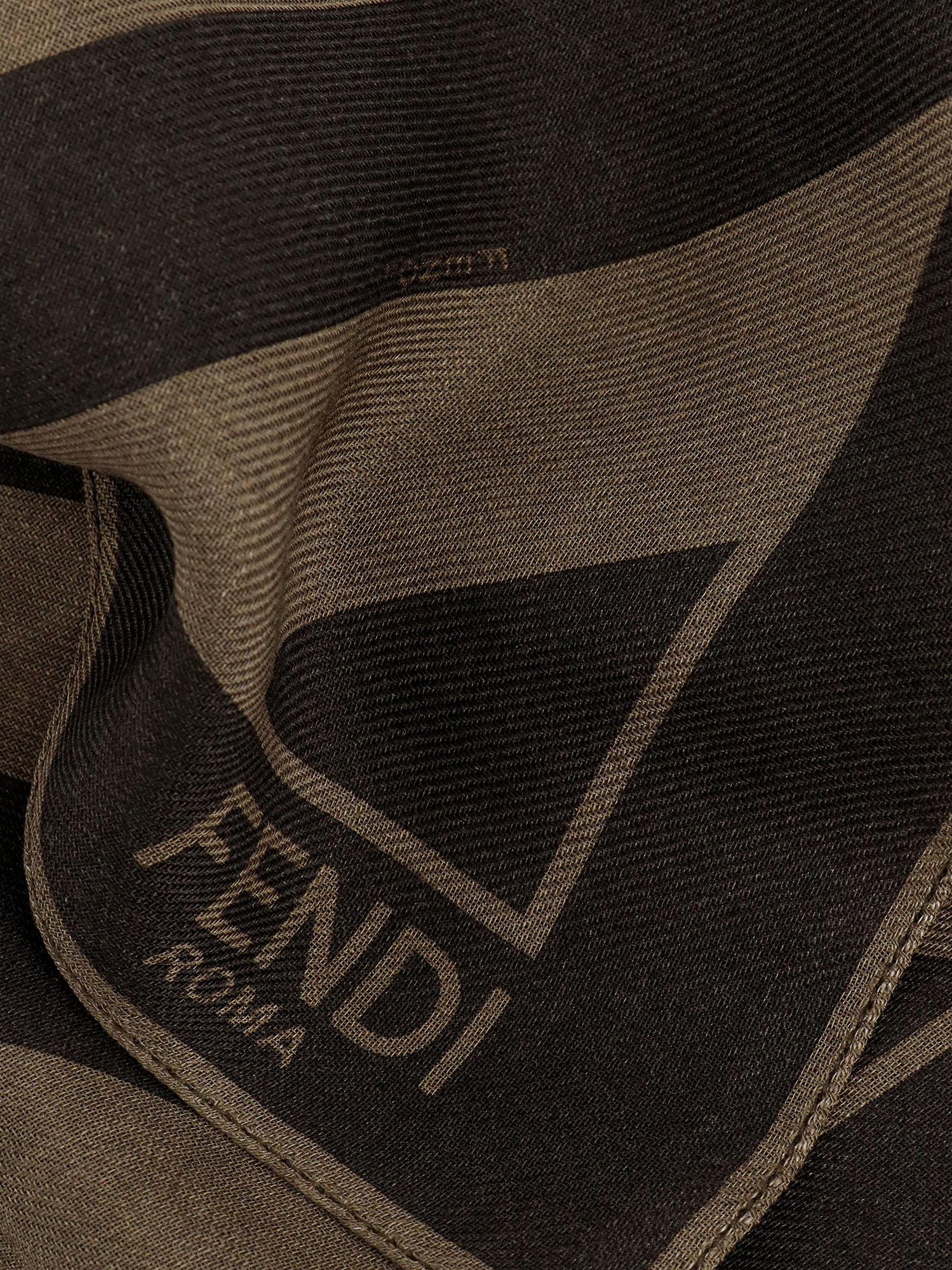 Šál FENDI Fendi Striped Shawl Hnedá | FXS323AUUCF0VAT, 1