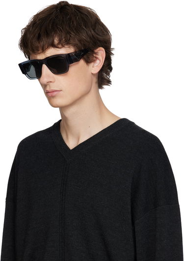 Slnečné okuliare Prada Triangle Logo Square-Frame Sunglasses Šedá | 0PR 10ZS 17T08Z54 8056262511435, 3