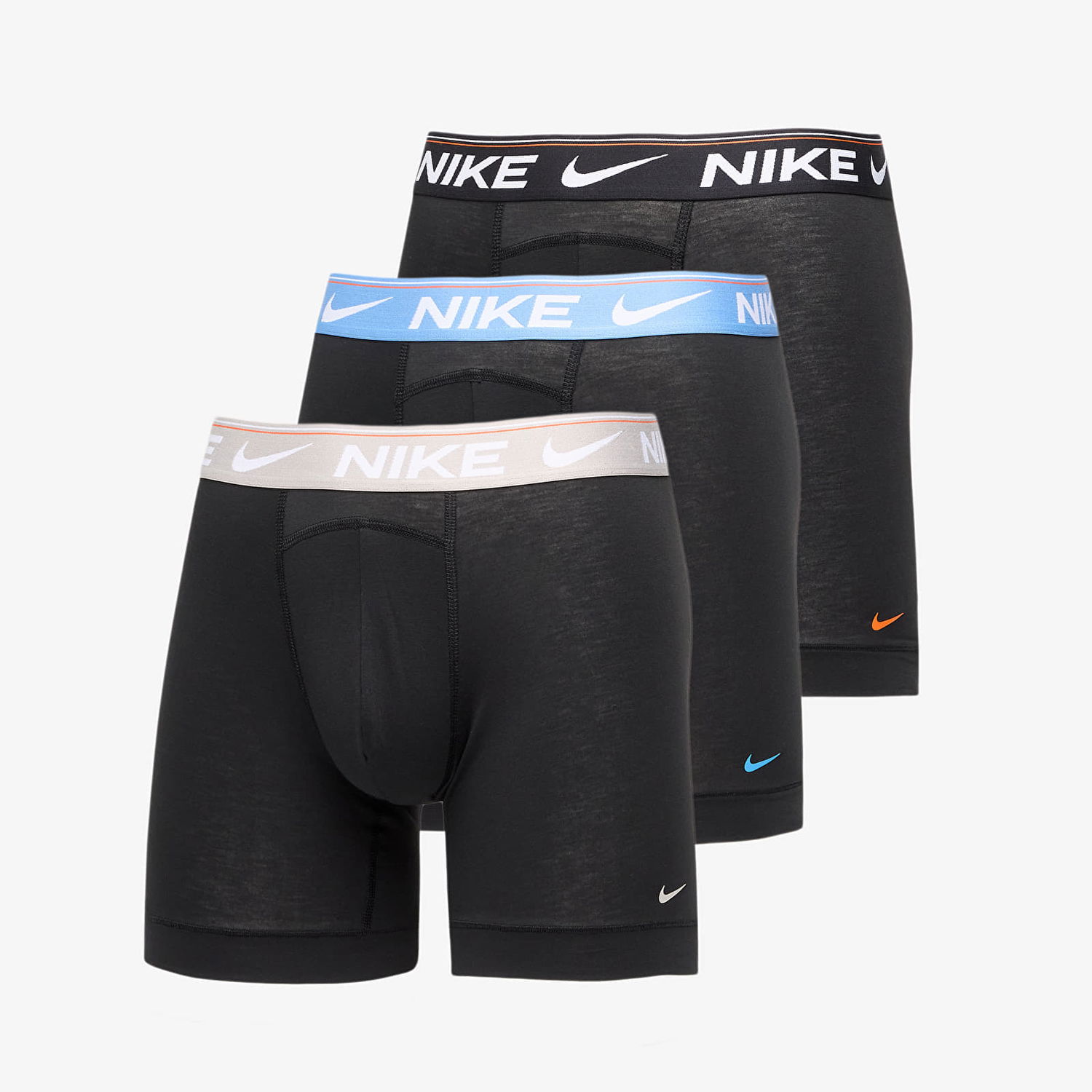 Boxerky Nike Ultra Comfort Boxer Brief 3-Pack Čierna | 0000KE1257-EWD, 0