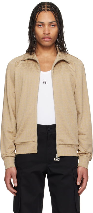 Vetrovka Givenchy Givenchy Vintage Zipped Track Jacket Béžová | BMJ0MV316G277, 0
