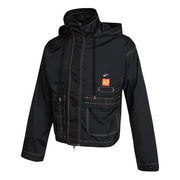 KD Swoosh Embroidered Pattern Woven Basketball Jacket