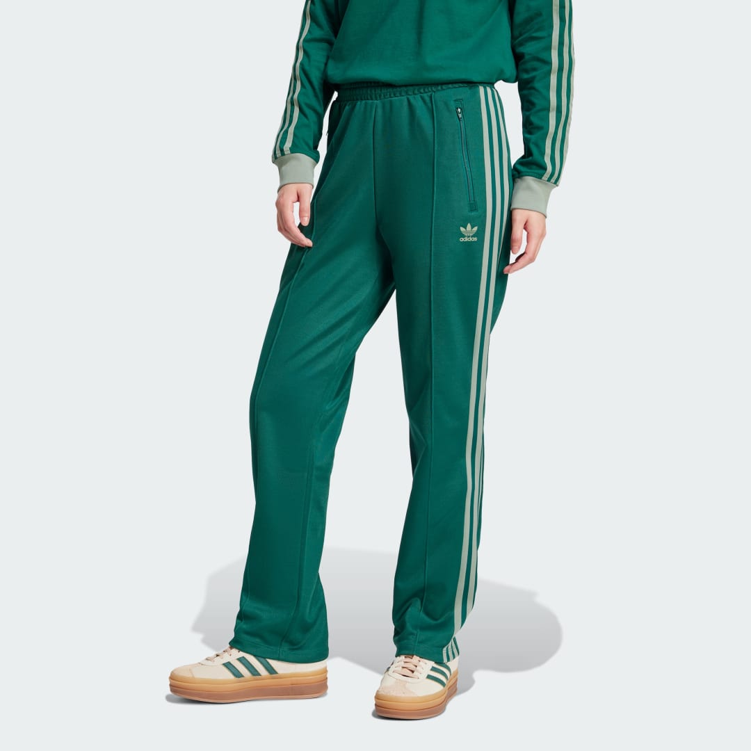 Tepláky adidas Performance Green Beckenbauer Track Pants Zelené | JC5794, 0