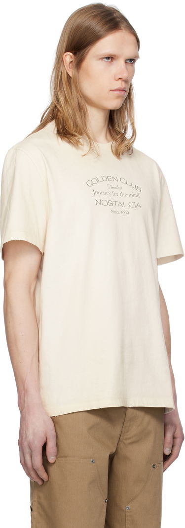Tričko Golden Goose Golden Goose Vintage T-Shirt Béžová | GMP01220.P001873.11421, 1