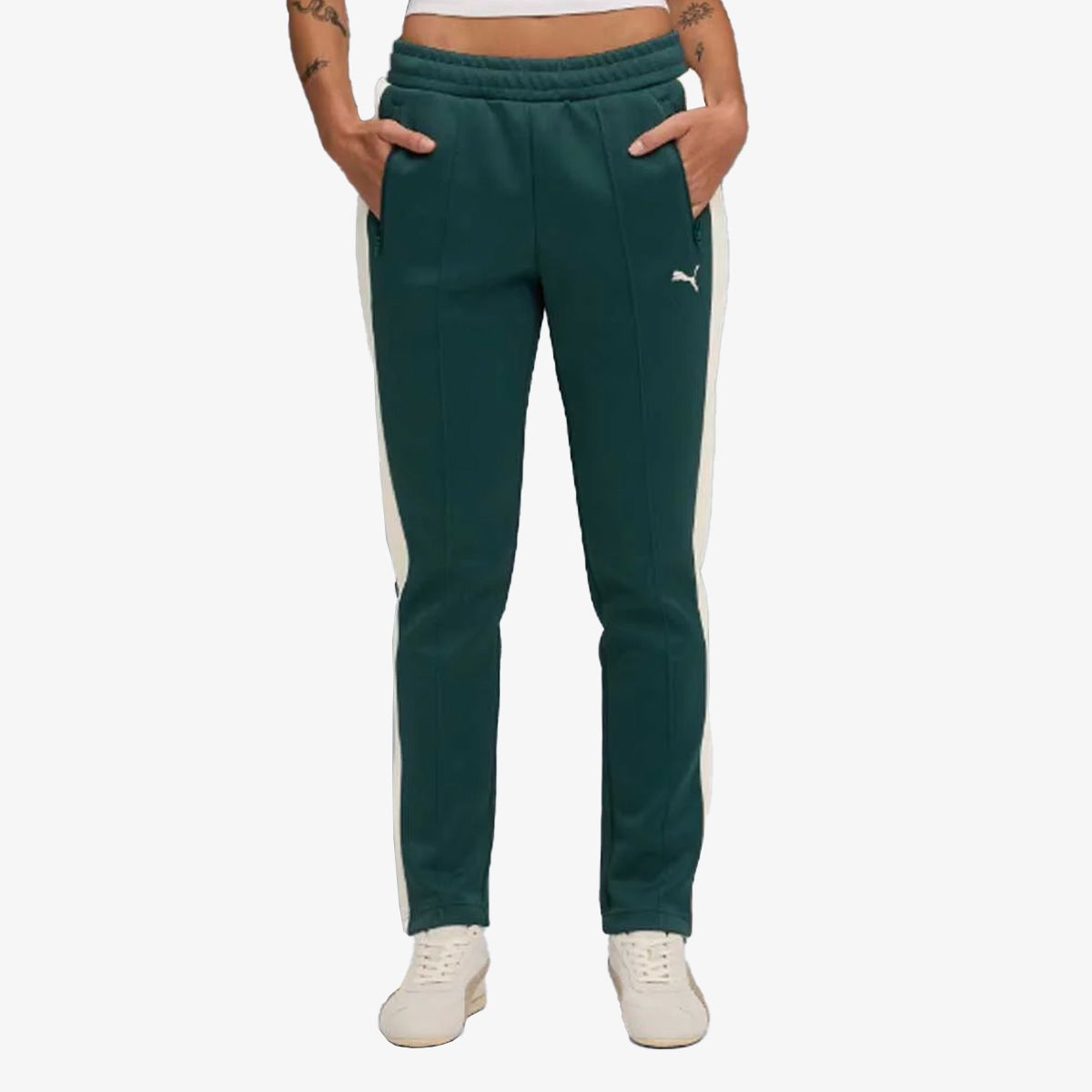 Tepláky Puma T7 ALWAYS ON Slim Track Pants Zelené | 629798-75, 1
