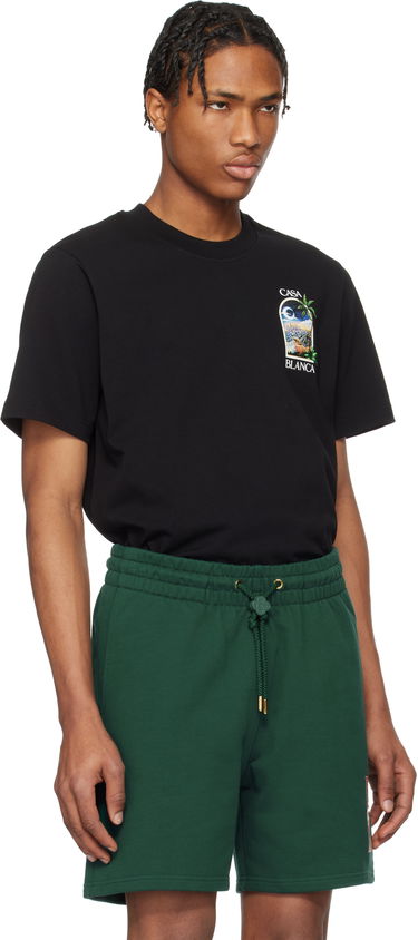 Tričko Casablanca Casablanca LA Night Graphic T-Shirt Čierna | MS25-JTS-001-11, 1