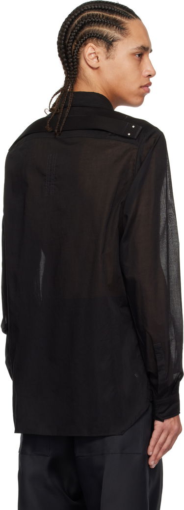 Košeľa Rick Owens Rick Owens Hollywood Fogpocket Shirt Čierna | RU01E5237 CV, 2