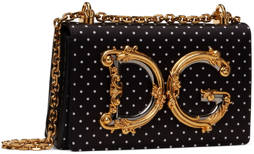 Taška cez rameno Dolce & Gabbana Medium 'DG' Shoulder Bag Čierna | BB6498AV885, 1