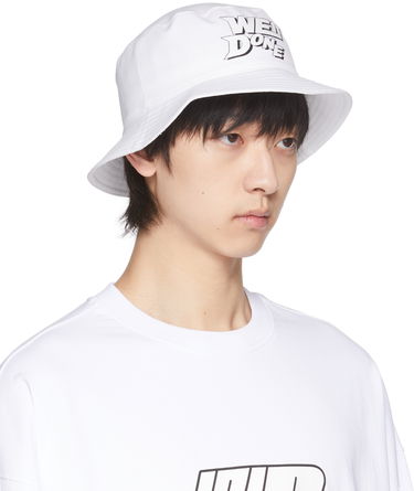 Klobúk We11done We11done Basic Logo Bucket Hat Biela | WD-AH1-22-407-U-WH, 1