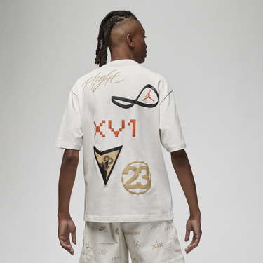 Tričko Jordan Air Flight Heritage 85 Graphic T-Shirt Biela | DX9561-030, 1