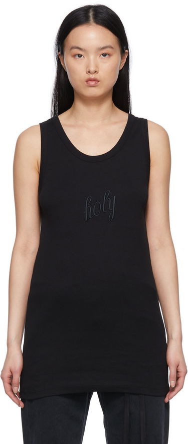 Tielko Ann Demeulemeester Ann Demeulemeester Seva Tank Top Čierna | 2201-W-JE20-222-098, 0