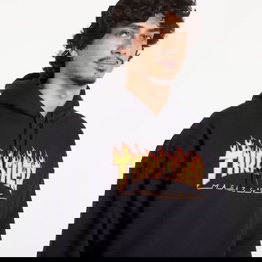 Mikina Thrasher Flame Logo Hoodie Čierna | 113102BK, 1