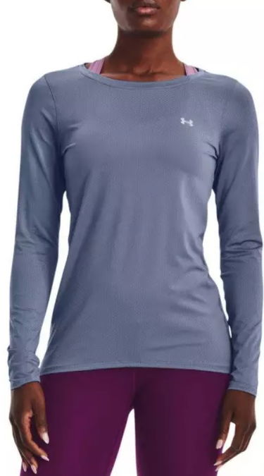 Tričko Under Armour Under Armour HeatGear® Long Sleeve T-Shirt Modrá | 1328966-767, 0