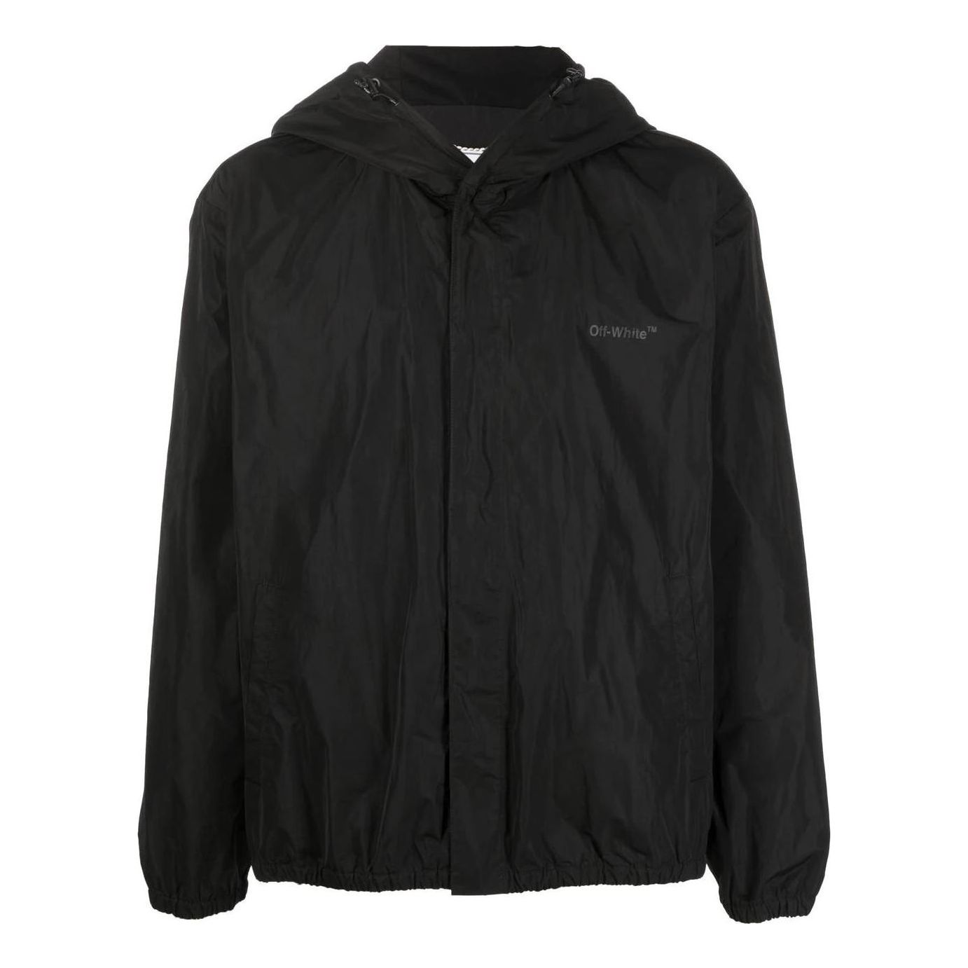 Vetrovka Off-White Off-White FW22 Classic Logo Hooded Jacket Čierna | OMEB035C99FAB0011010, 0