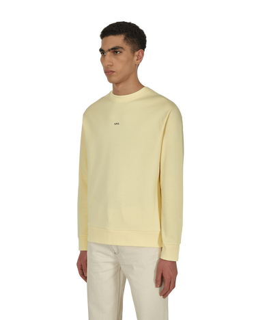 Mikina A.P.C. Steve Logo Sweat Žltá | COEIP-H27621-DAB, 2