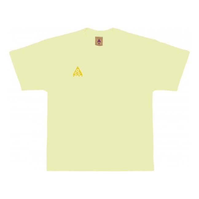 Tričko Nike ACG ACG Small Logo T-Shirt Žltá | BQ7343-335