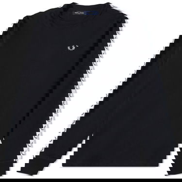 Tričko Fred Perry Taped Logo Tee Čierna | M4621-102, 0