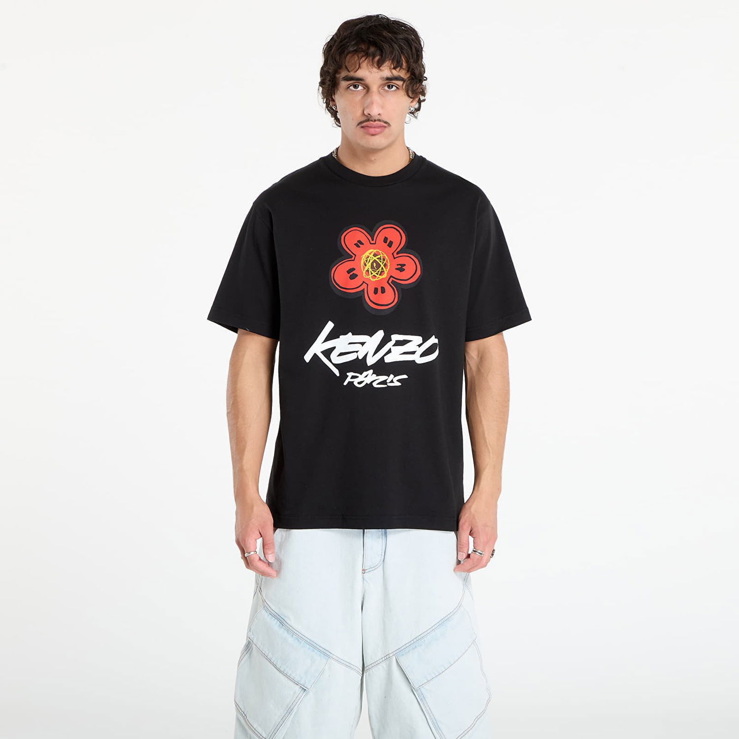 Tričko KENZO KENZO x FUTURA 2000 T-Shirt Čierna | FF65TS2654SG.99J, 0