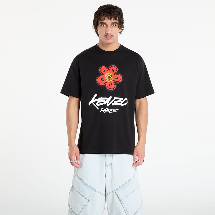 Tričko KENZO KENZO x FUTURA 2000 T-Shirt Čierna | FF65TS2654SG.99J