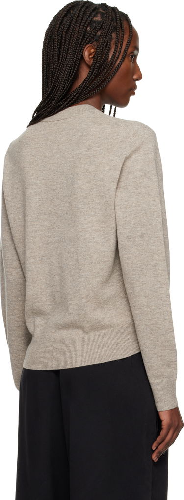 Sveter Acne Studios Knitted Crewneck Sweater Béžová | C60115-DRN106, 2