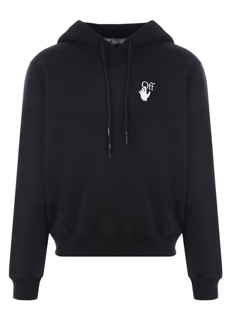 Mikina Off-White Degrade Arrows Hoodie Čierna | OMBB034F21FLE0021084/OMBB037F21FLE0051084