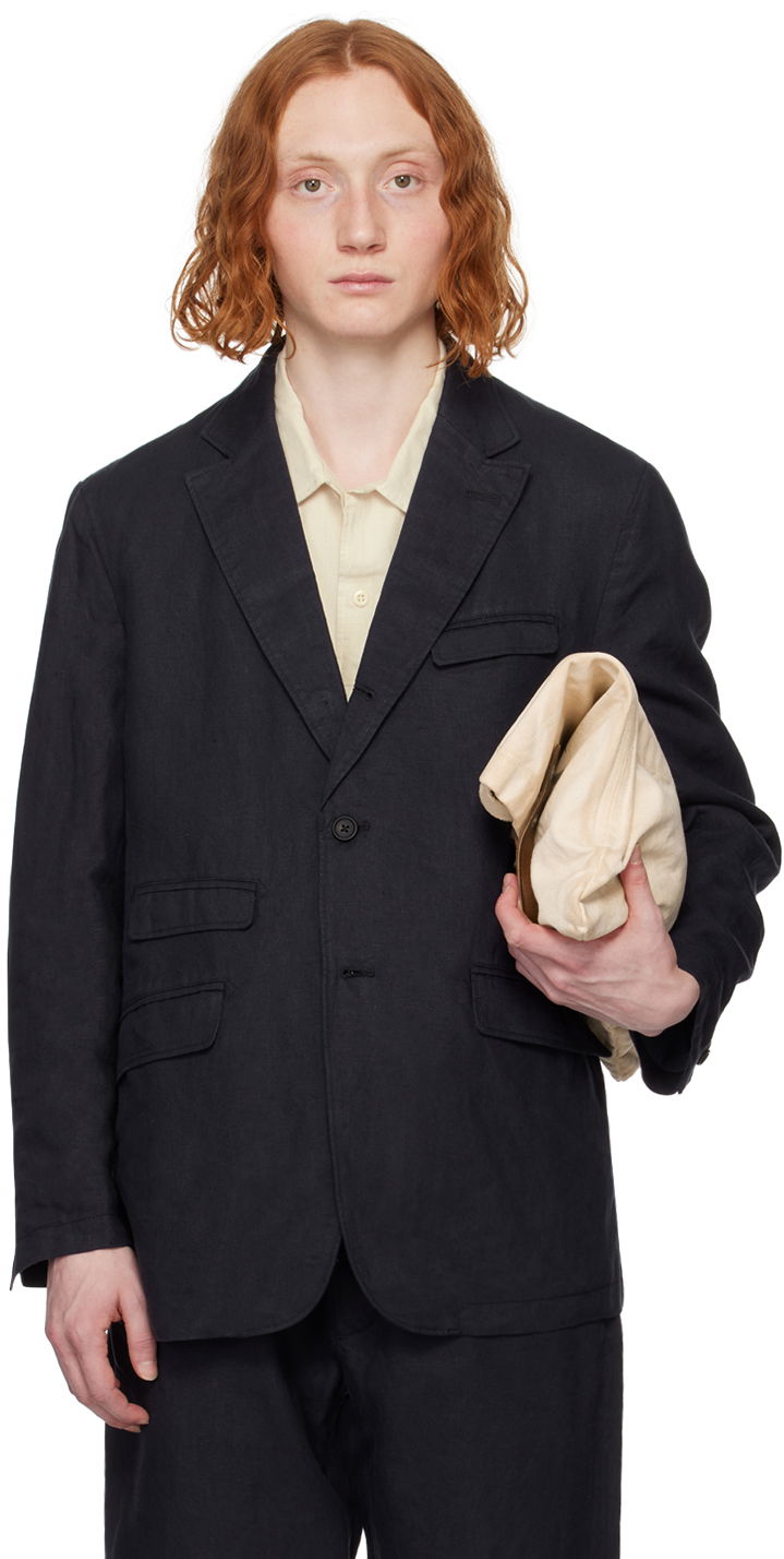 Bunda Engineered Garments Engineered Garments Andover Blazer Navy | 24S1D006, 0