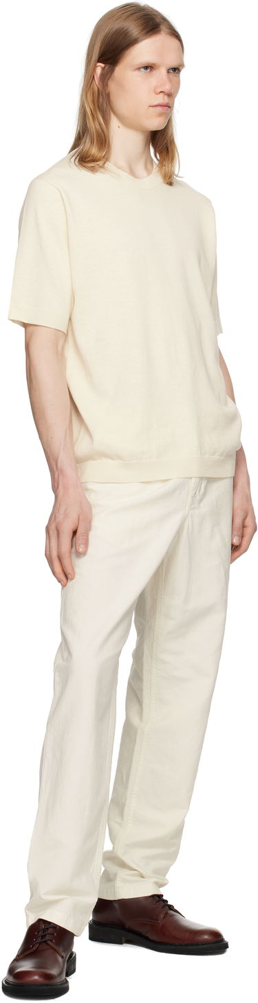 Tričko NORSE PROJECTS Norse Projects Rhys Cotton Linen T-Shirt Biela | N45-0600, 3