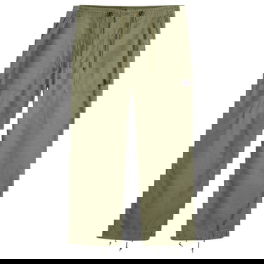 Nohavice Needles Reversed Sateen String Fatigue Trousers Zelené | RW217-A, 1