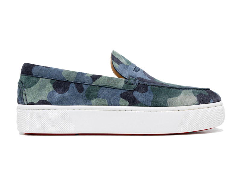 Tenisky a topánky Christian Louboutin Louboutin Paqueboat Flat Modrá | 1220130, 0