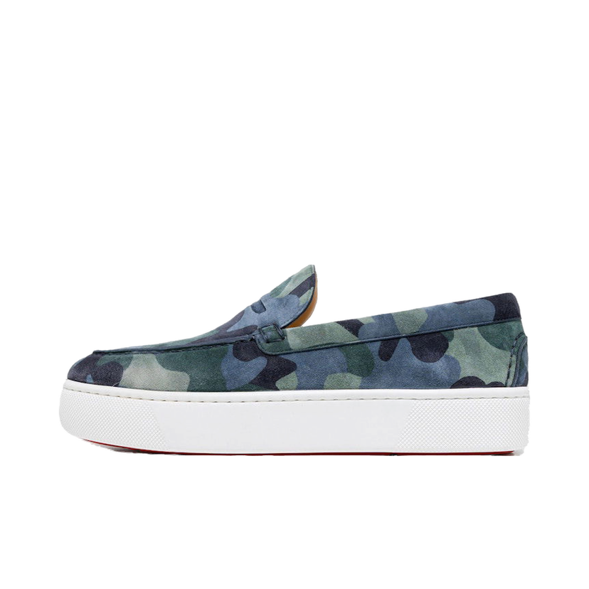 Tenisky a topánky Christian Louboutin Louboutin Paqueboat Flat Modrá | 1220130