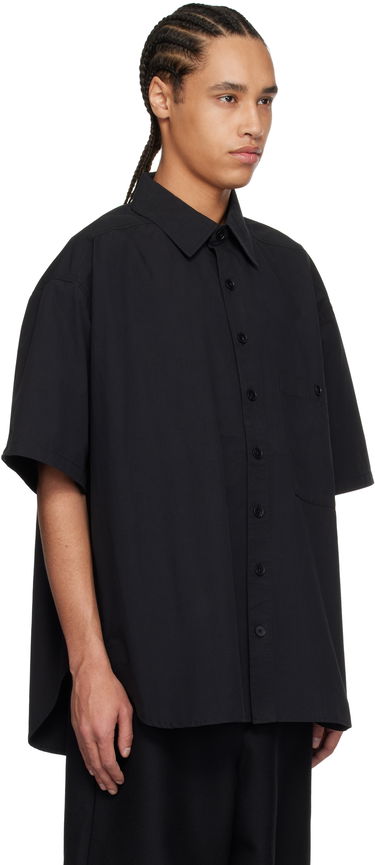 Košeľa Entire Studios Entire Studios Duper Short Sleeve Shirt Čierna | ESU-S25-2006-BL, 1