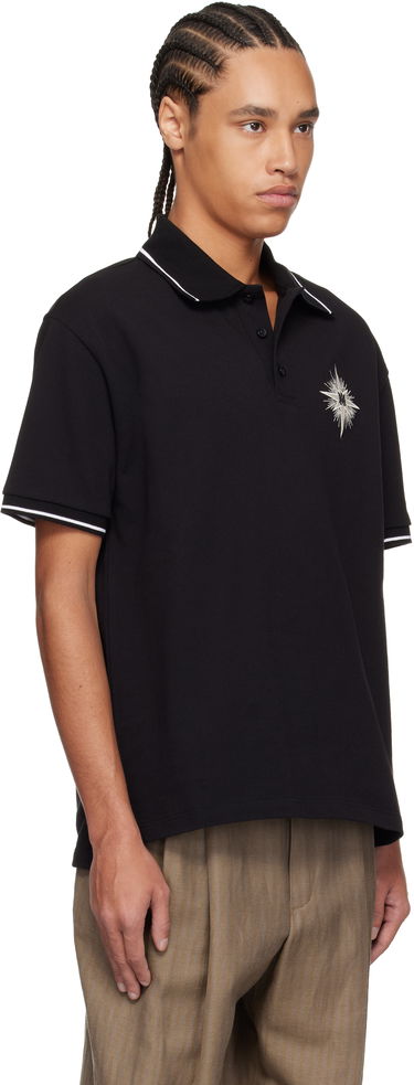 Polo tričko AMIRI AMIRI Starburst Polo Čierna | AMJYPO1014, 1