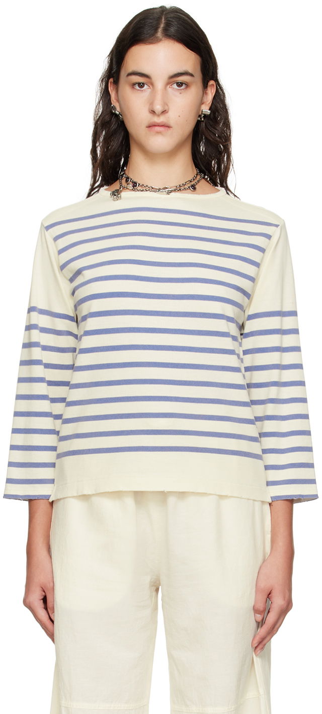 Tričko Acne Studios Distressed T-Shirt Biela | BL0350-, 0