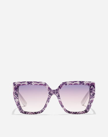 Slnečné okuliare Dolce & Gabbana Dolce & Gabbana Maiolica Print Sunglasses Fialová | VG4438VP9U69V000, 0