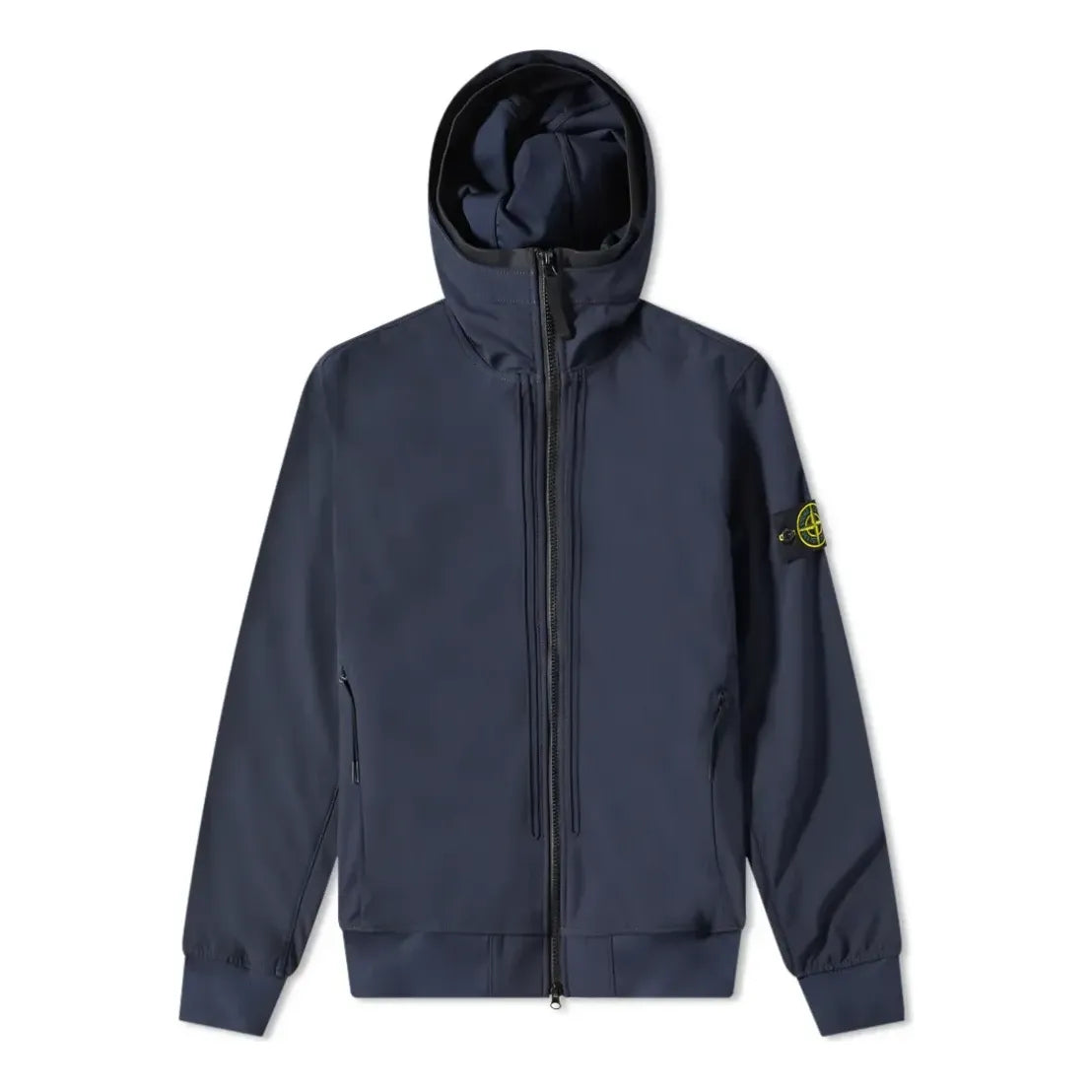 Vetrovka Stone Island Hooded Soft Shell-R Jacket Modrá | 761540427-V0020, 0