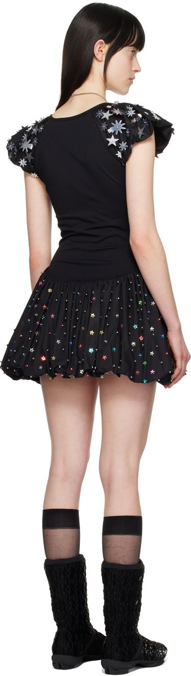 Šaty Chopova Lowena Chopova Lowena Angelica Embellished Minidress Čierna | 1288, 2