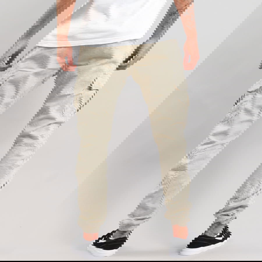 Cargo nohavice Urban Classics Cargo Jogging Pants Béžová | 031851, 1